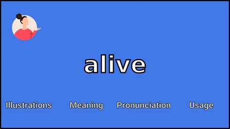 alive meaning.